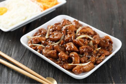 Chicken stir fry