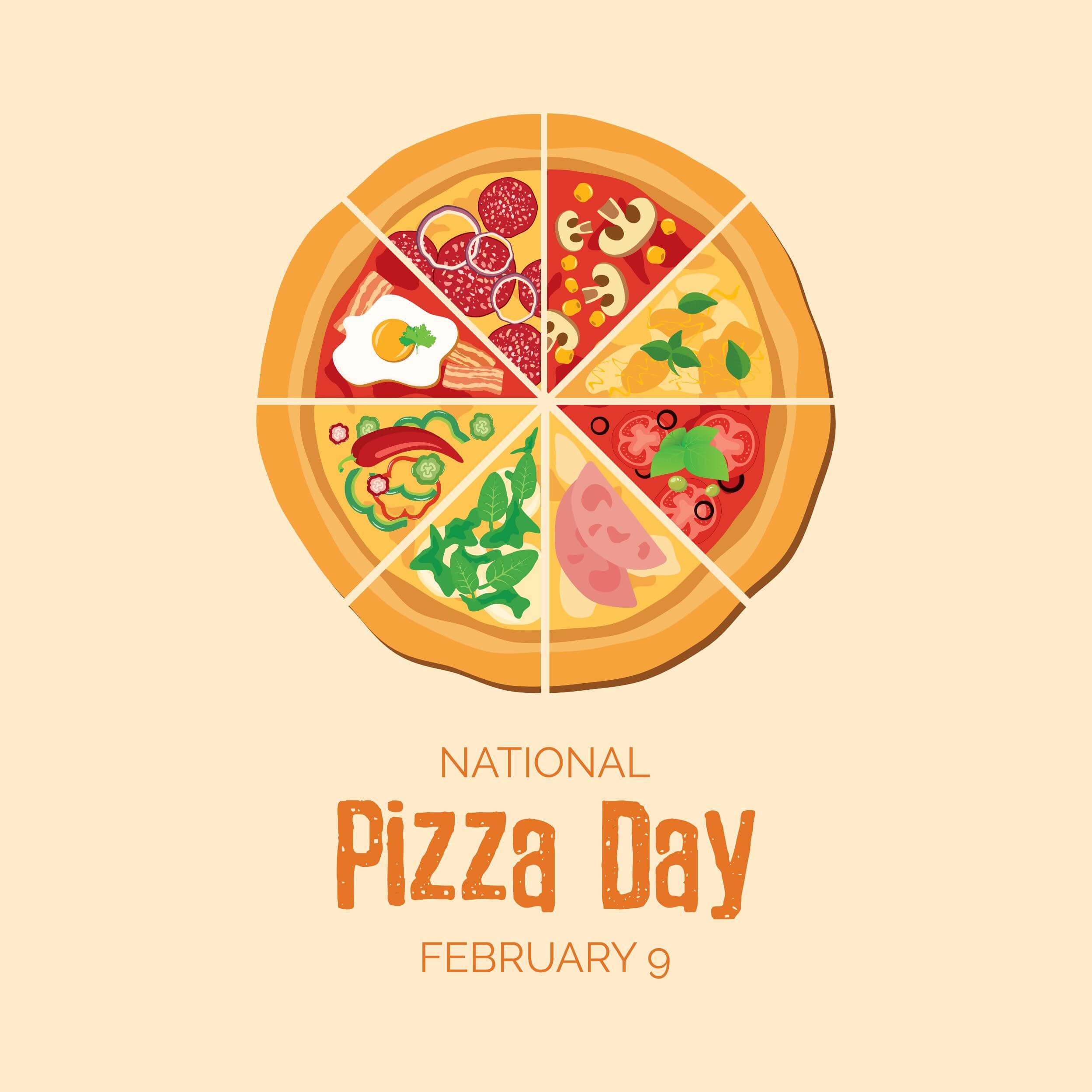 National Pizza Day Artwork