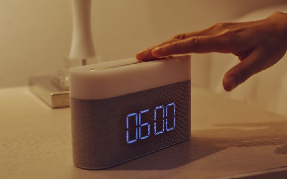 Person using alarm